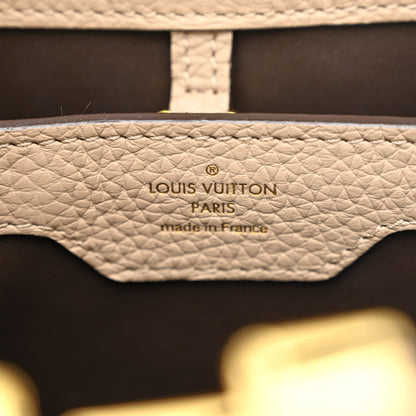 Louis Vuitton Taurillon Capucines PM Galet 6 of 10