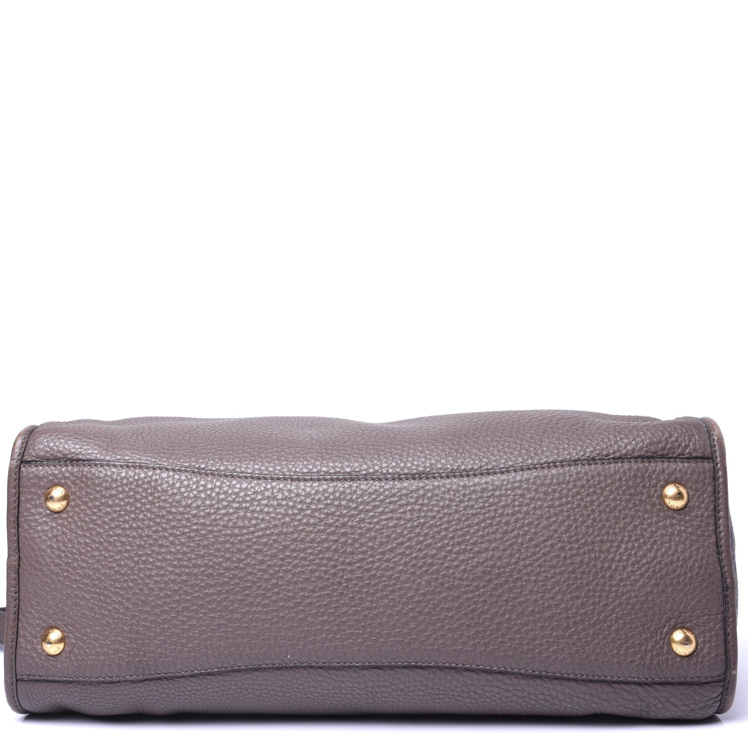Prada Vitello Daino Shopping Satchel Argilla 9 of 14