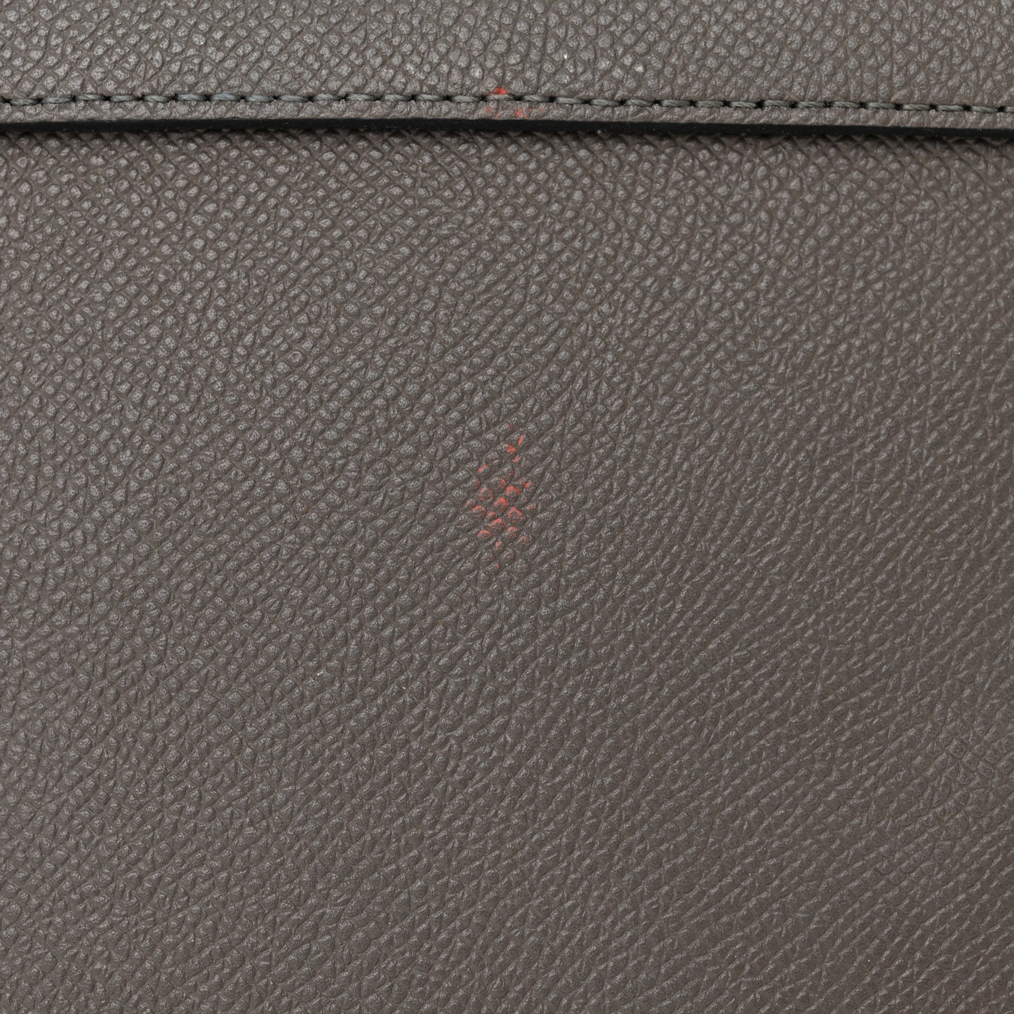Grained Calfskin Mini Belt Bag Grey