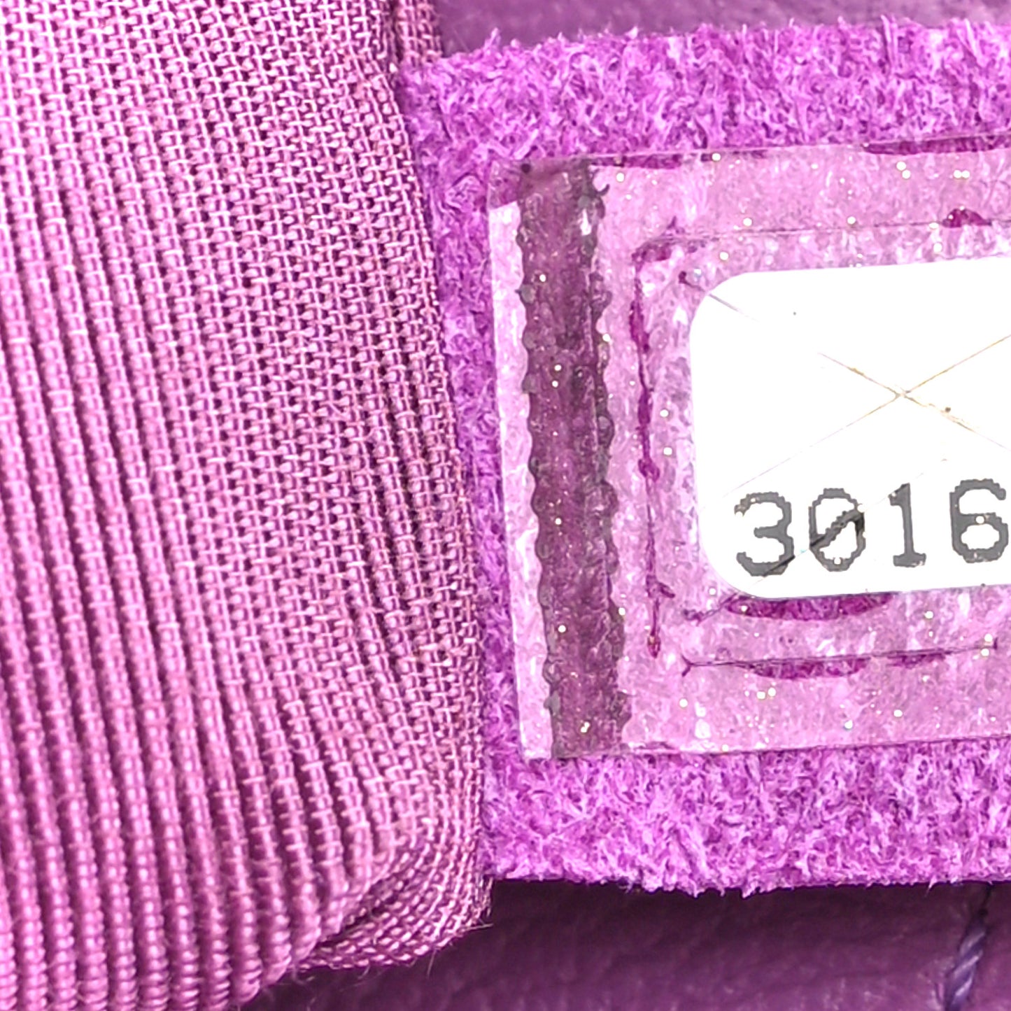 Lambskin Sleek And Chic Flap Purple