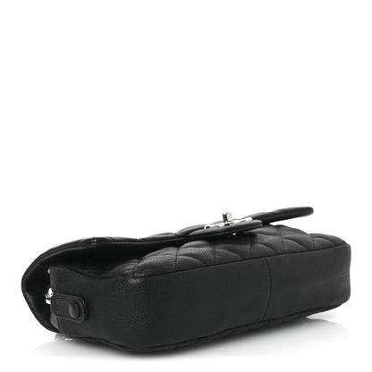 Chanel Caviar Quilted Medium Easy Flap Black 4 of 11