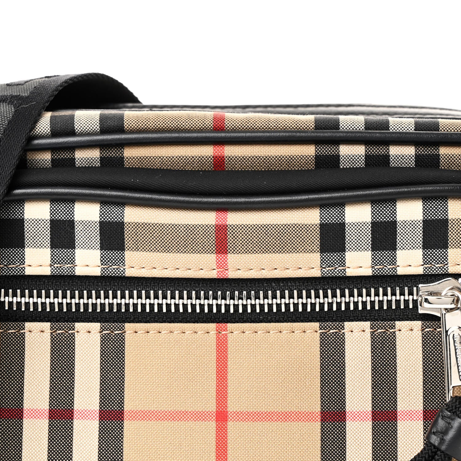 Burberry Vintage Check Calfskin Small Camera Bag Archive Beige 9 of 11