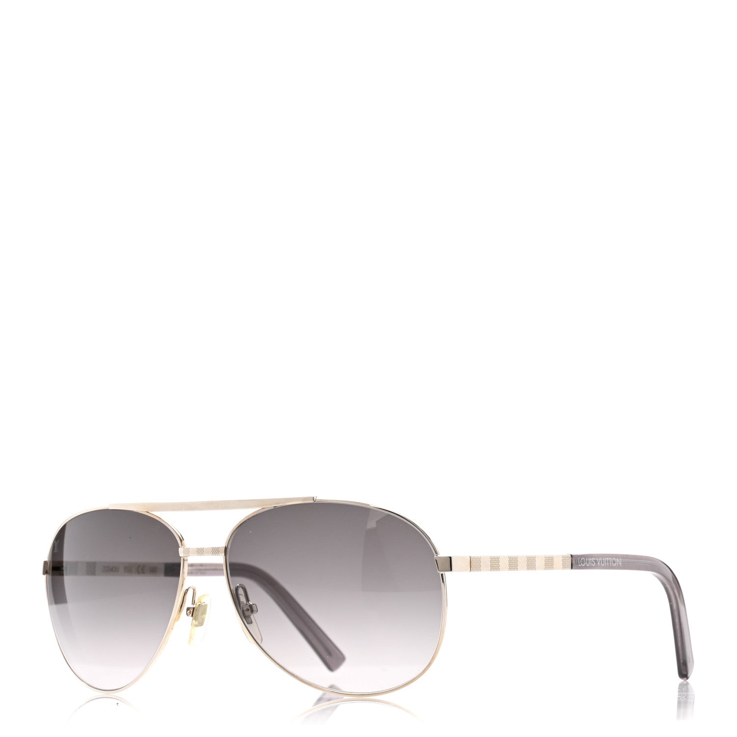 Louis Vuitton Metal Attitude Pilote Sunglasses Z0340U Azur 1 of 7