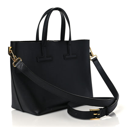 Tom Ford Saffiano Mini T Tote Black 3 of 24