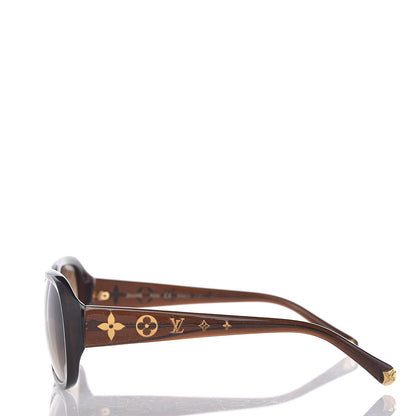 Louis Vuitton Obsession GM Sunglasses Z0459E Brown Glitter 3 of 8