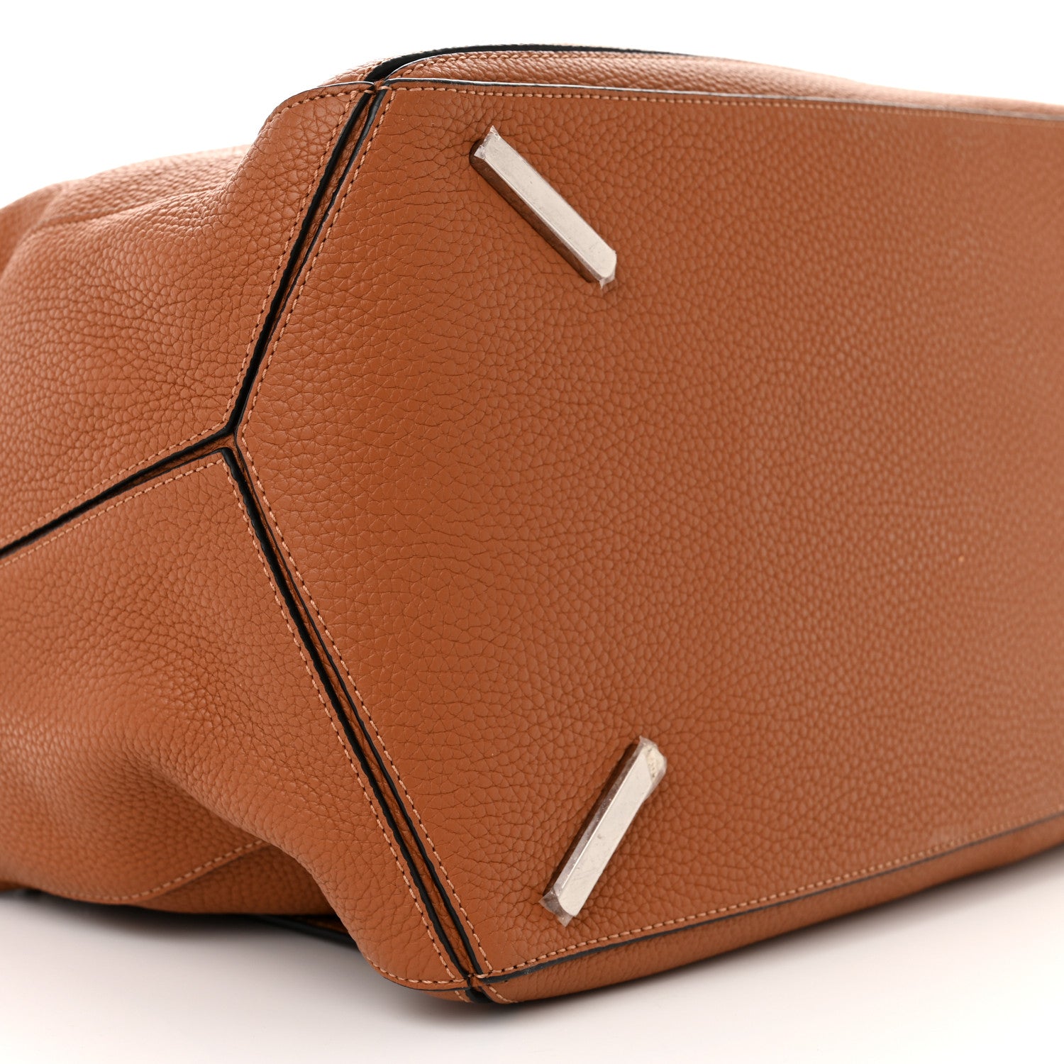 Loewe Calfskin Large Puzzle Bag Tan 9 of 11