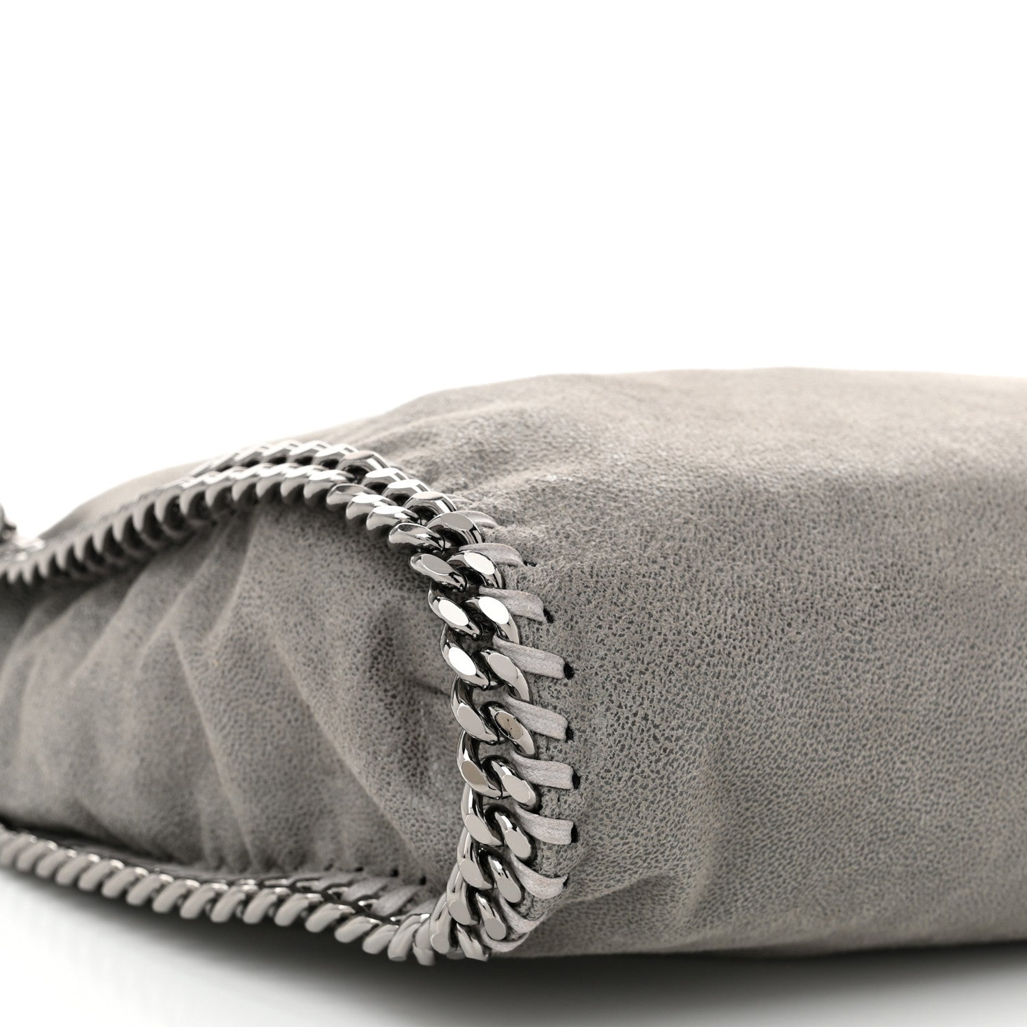 Stella McCartney Shaggy Deer Falabella Fold Over Tote Grey 10 of 13