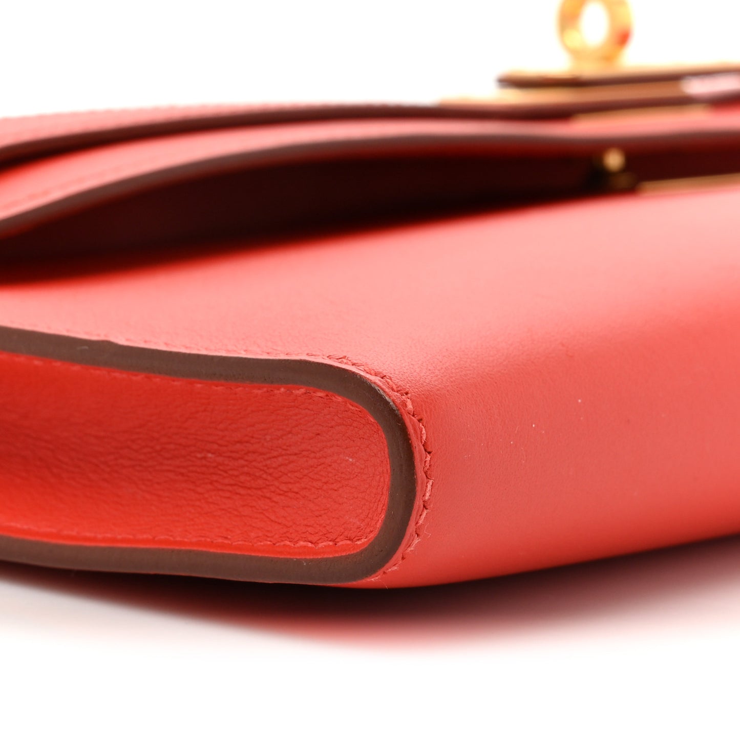 Swift Kelly Cut Clutch Pochette Capucine