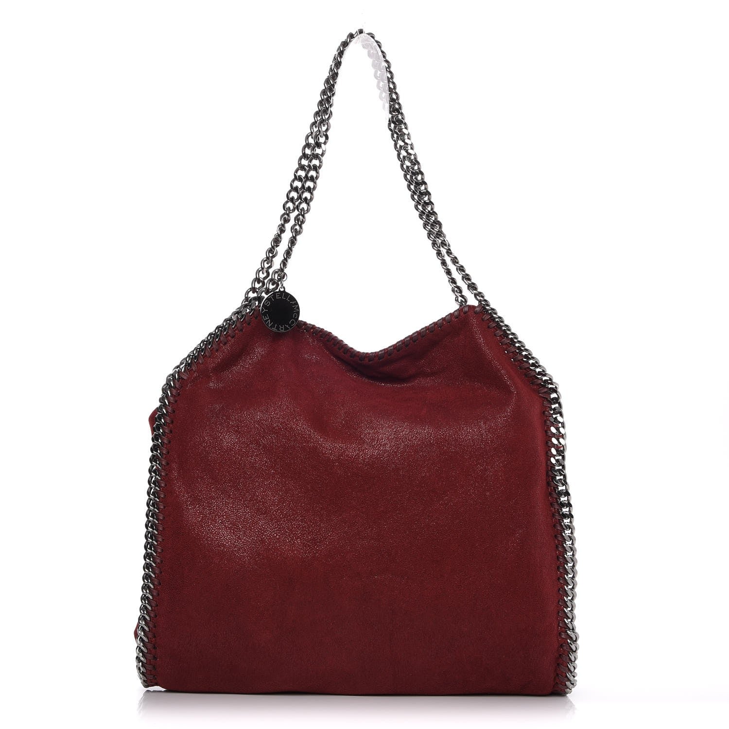 Stella McCartney Shaggy Deer Small Falabella Tote Ruby 1 of 7