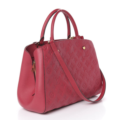 Louis Vuitton Empreinte Montaigne MM Dahlia 4 of 10