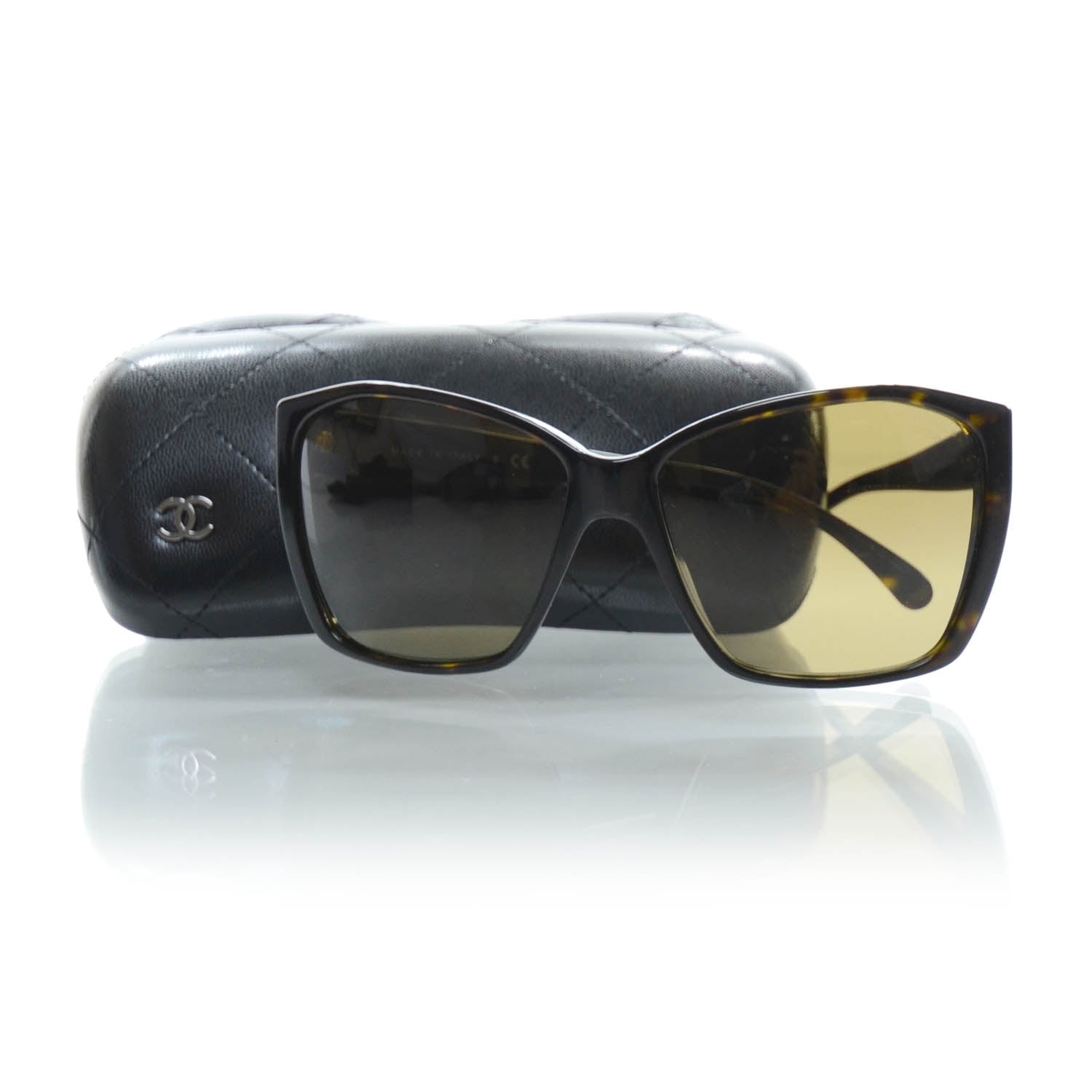 Chanel Acetate CC Sunglasses 5203 Tortoiseshell 9 of 9