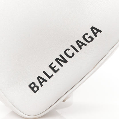 Balenciaga Calfskin S Triangle Duffle White 9 of 15