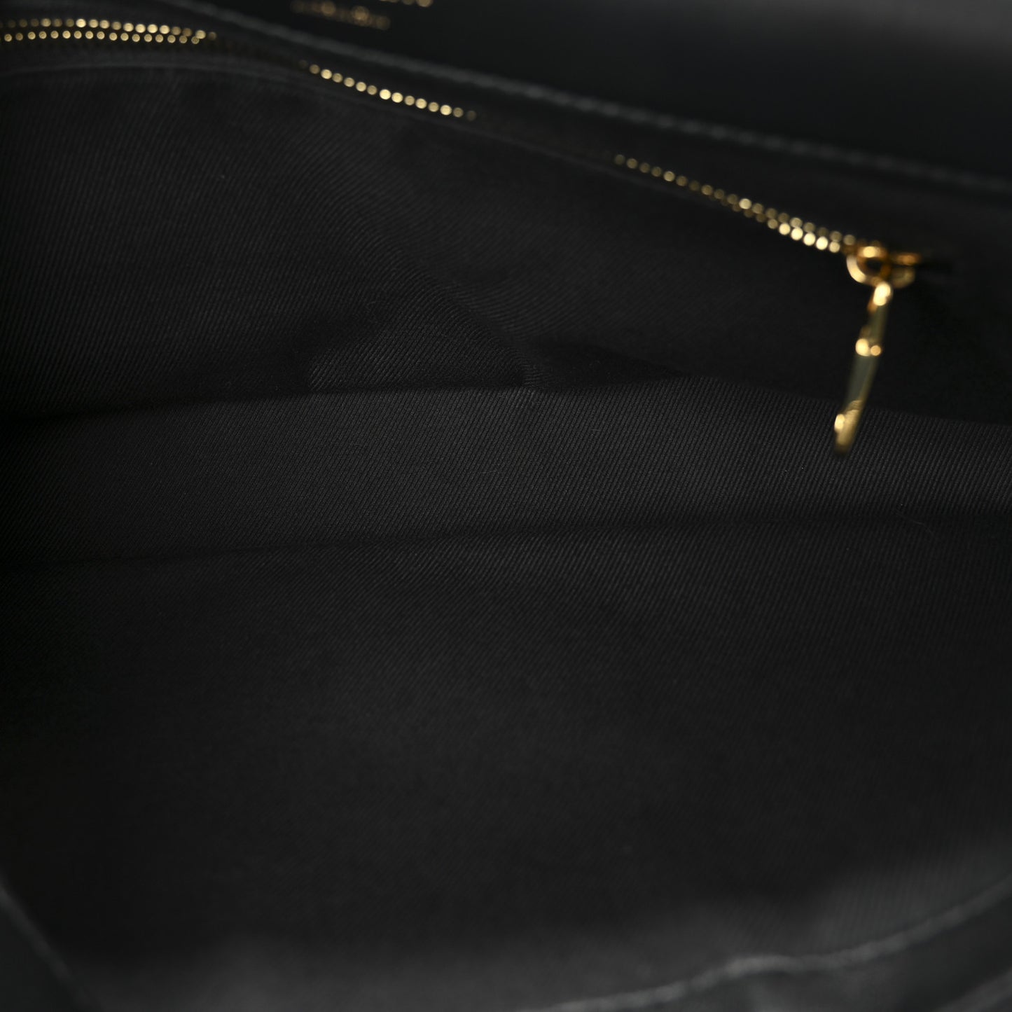 Lambskin Quilted Medium Lola Bag Black