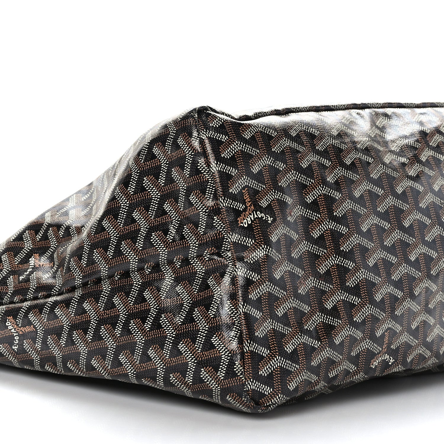Goyard Goyardine Saint Louis GM Black Gold 9 of 12