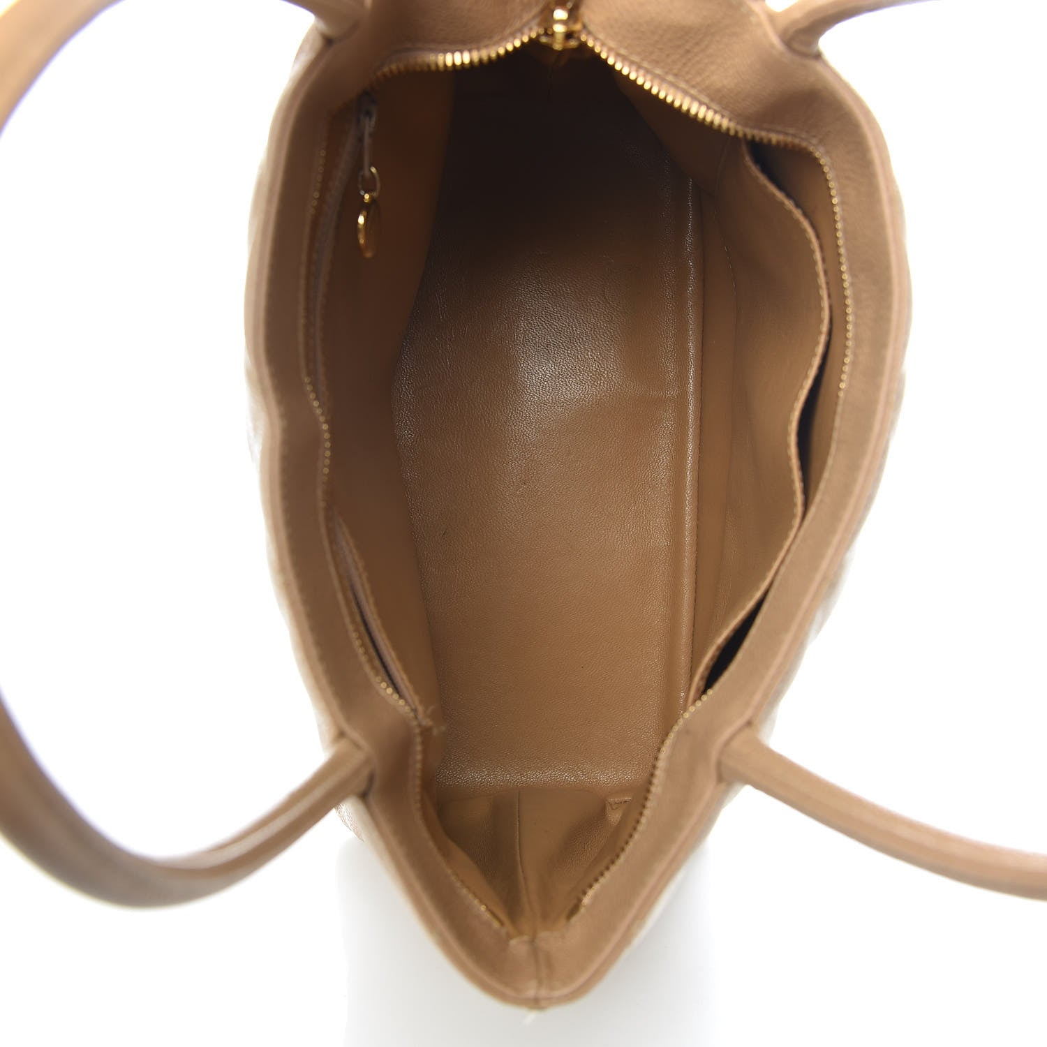 Chanel Caviar Quilted Medallion Tote Beige 7 of 10