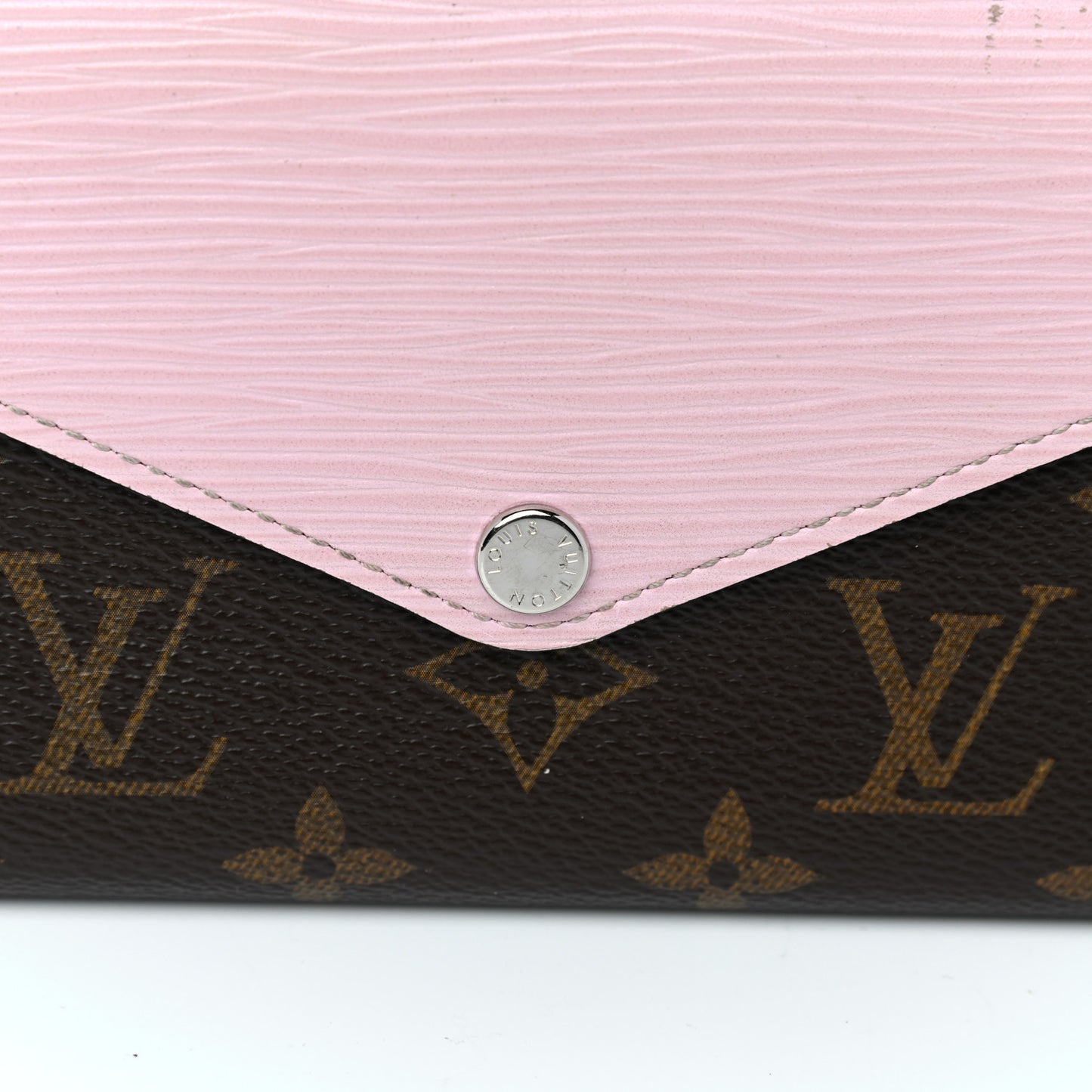 Monogram Epi Marie-Lou Long Wallet Rose Clair