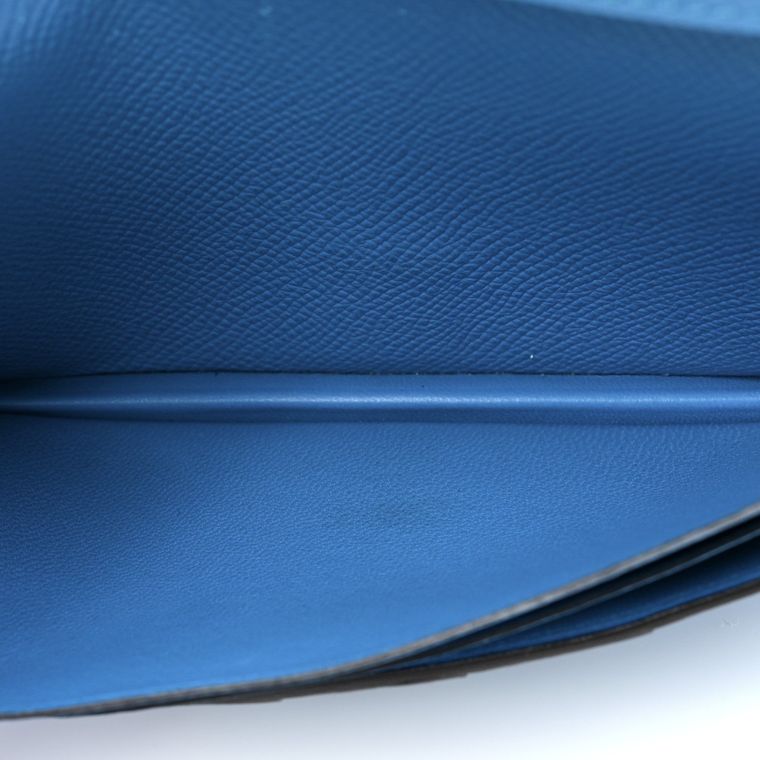 Hermes Epsom Bearn Gusset Wallet Bleu Zanzibar 7 of 18