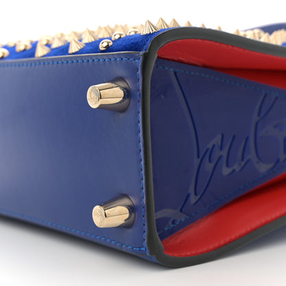 Christian Louboutin Veau Velours Studded Spikes Loubinthesky Mini Paloma Galactiqueen 9 of 9