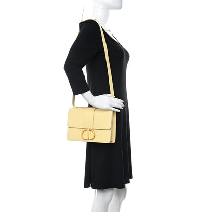 Christian Dior Calfskin 30 Montaigne Flap Bag Yellow 2 of 9