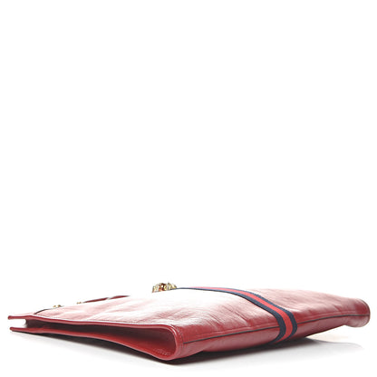 Gucci Calfskin Large Rajah Chain Tote Romantic Cherry 5 of 11