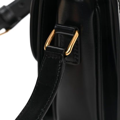 Celine Shiny Calfskin Medium Triomphe Black 14 of 14