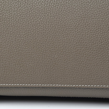 Celine Drummed Calfskin Micro Luggage Souris 12 of 14