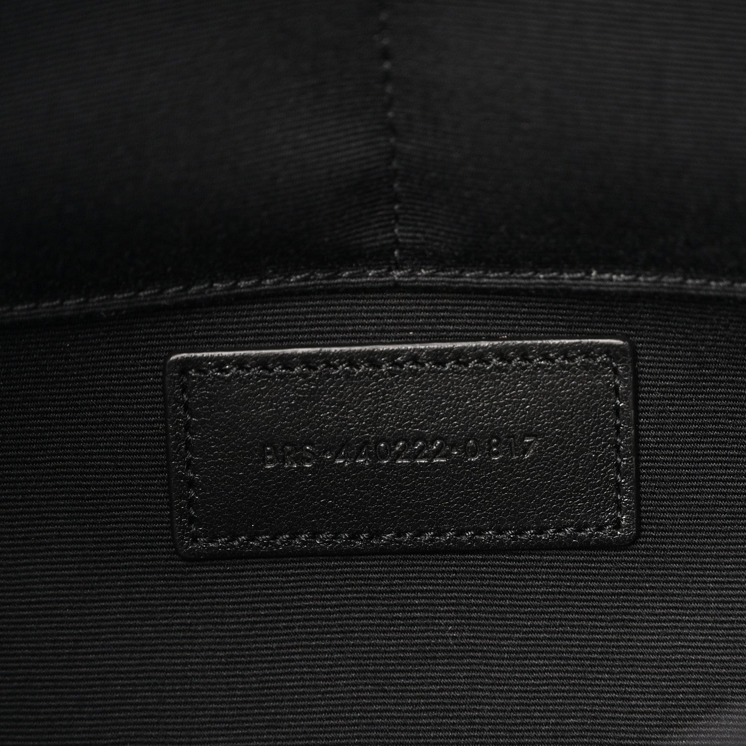 Saint Laurent Calfskin Matelasse Chevron Monogram Document Holder Amaranto 6 of 9
