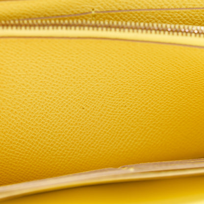 Hermes Epsom Constance Long Wallet Lime 10 of 16