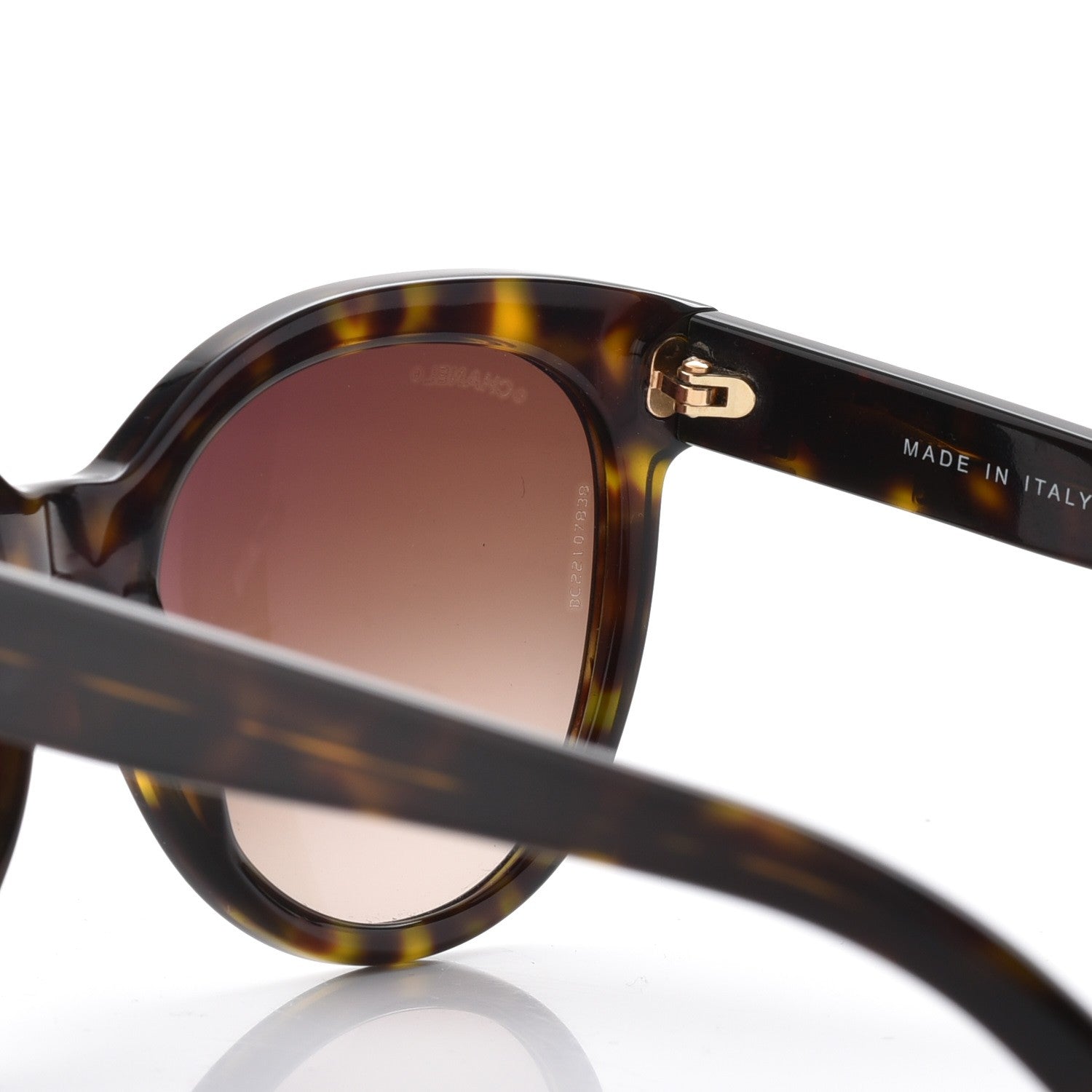 Chanel Pantos Signature CC Sunglasses 5315 Dark Havana 8 of 9