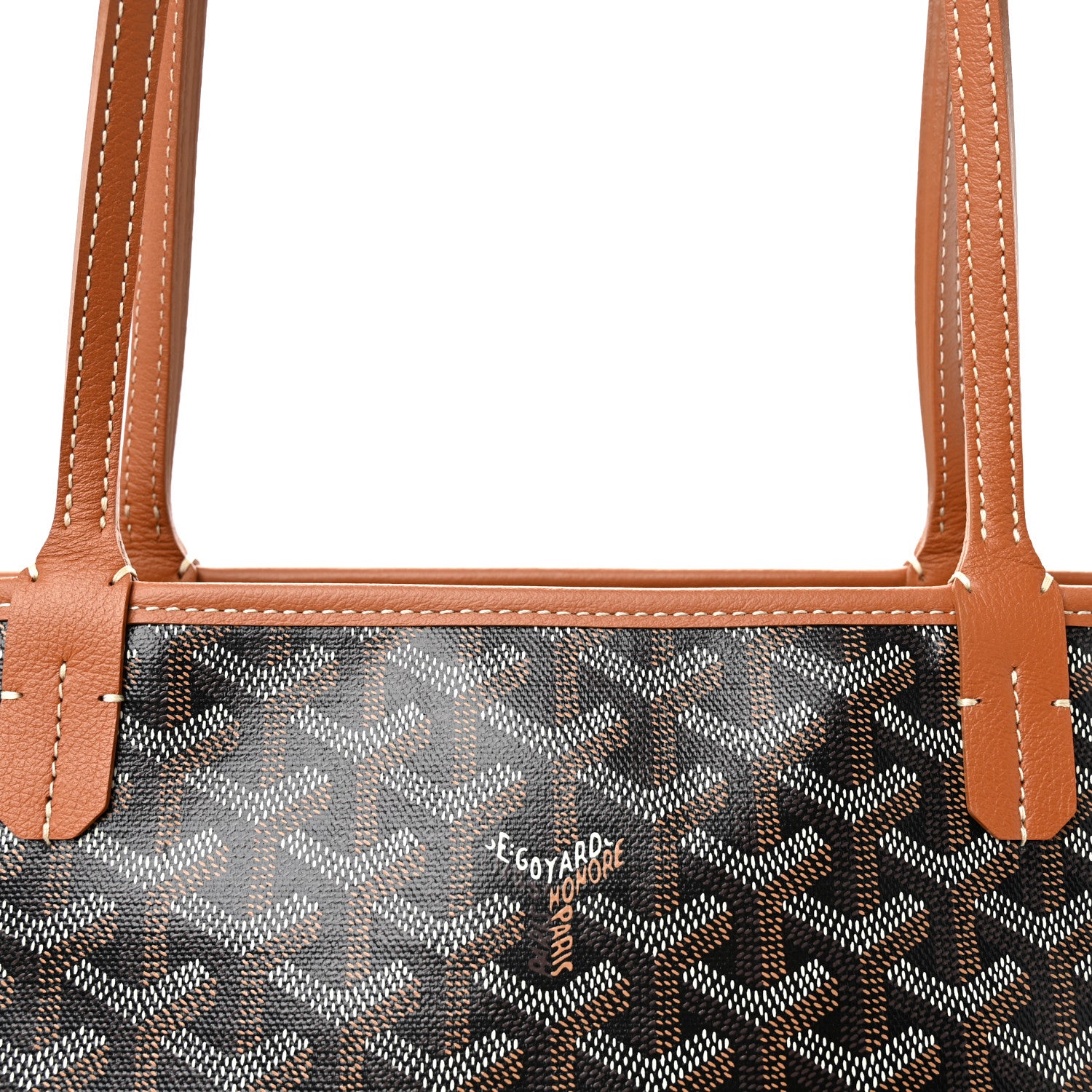 Goyard Goyardine Artois MM Black Gold 7 of 9