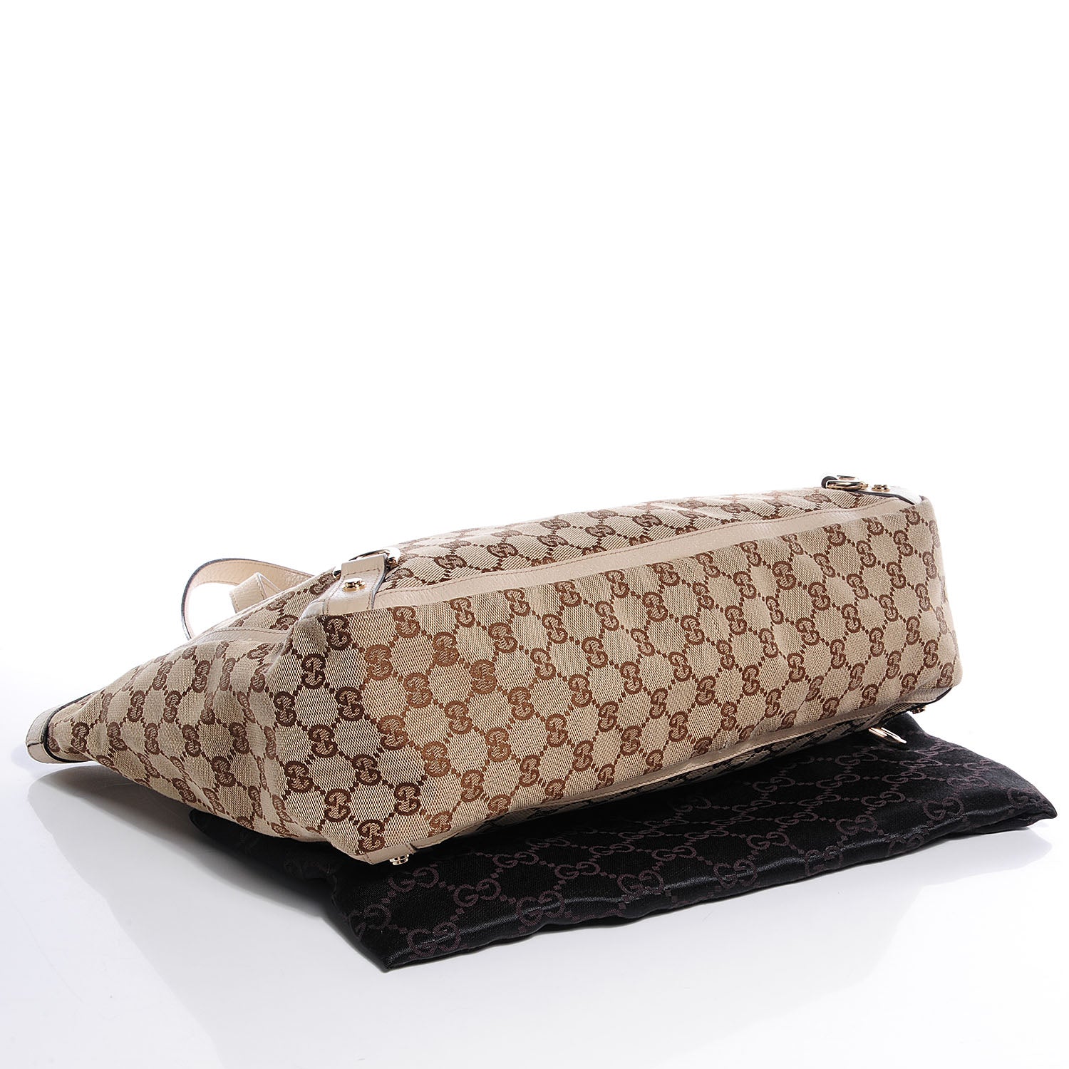 Gucci Monogram Abbey Large Tote Off White 4 of 7
