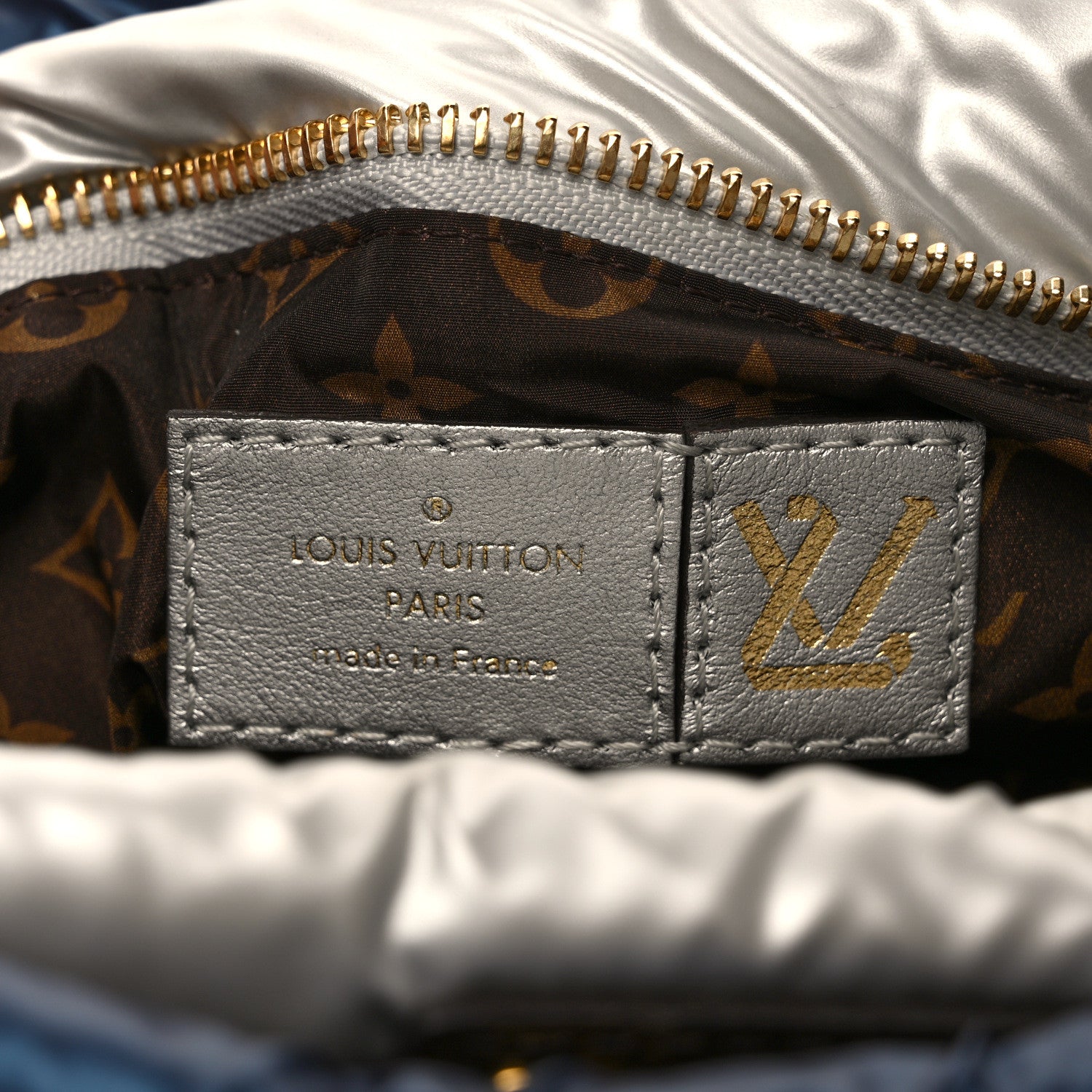 Louis Vuitton Econyl Monogram Pillow Maxi Multi Pochette Accessories Navy Silver 8 of 10