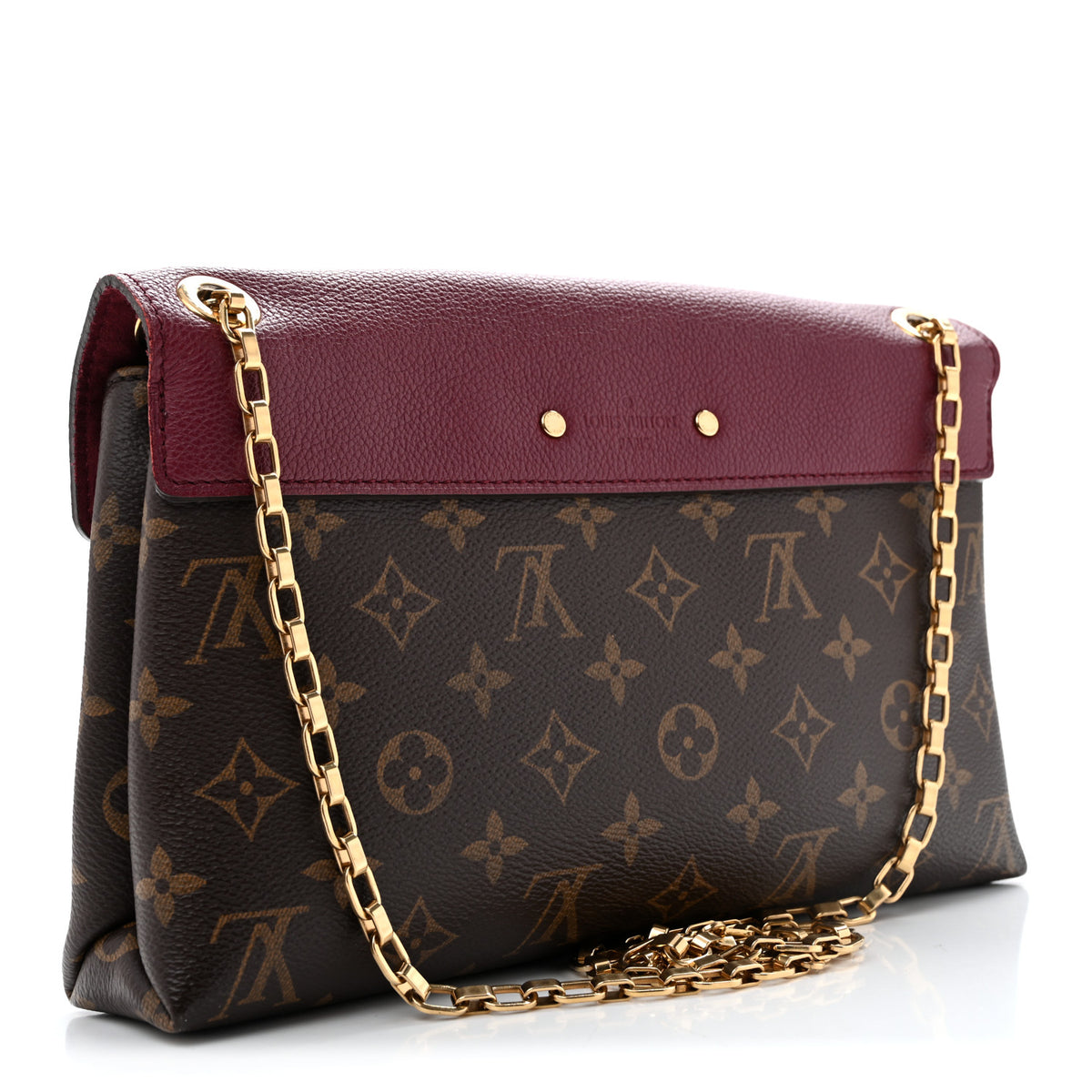 Louis Vuitton Monogram Pallas Chain Aurore 3 of 17