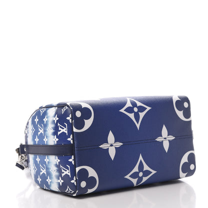 Louis Vuitton Monogram Escale Speedy Bandouliere 30 Blue 5 of 12