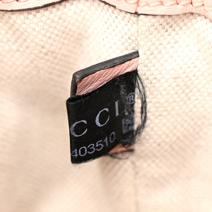 Gucci Calfskin GG Matelasse Bucket Bag Perfect Pink Natural 8 of 12