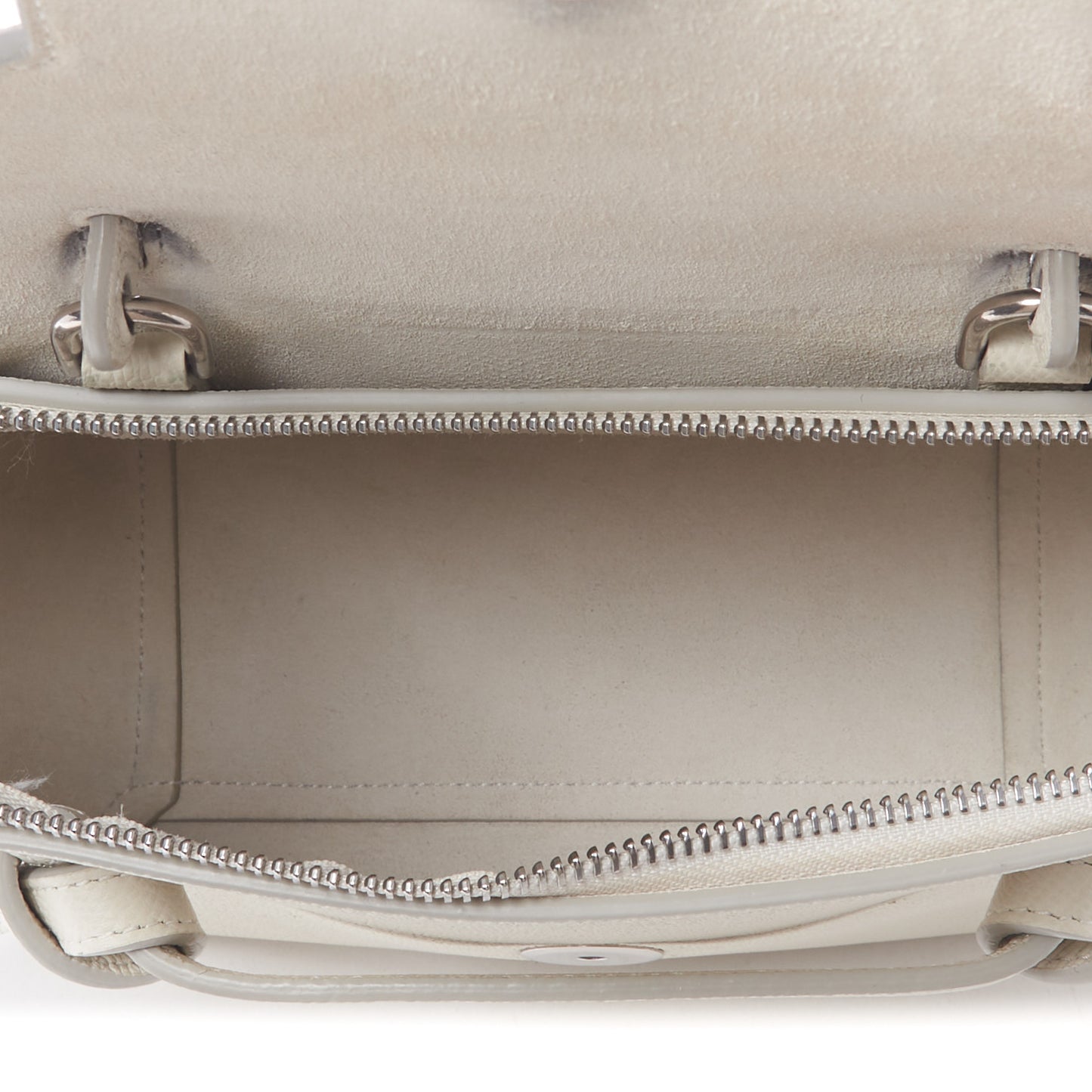 Grained Calfskin Nano Belt Bag Linen