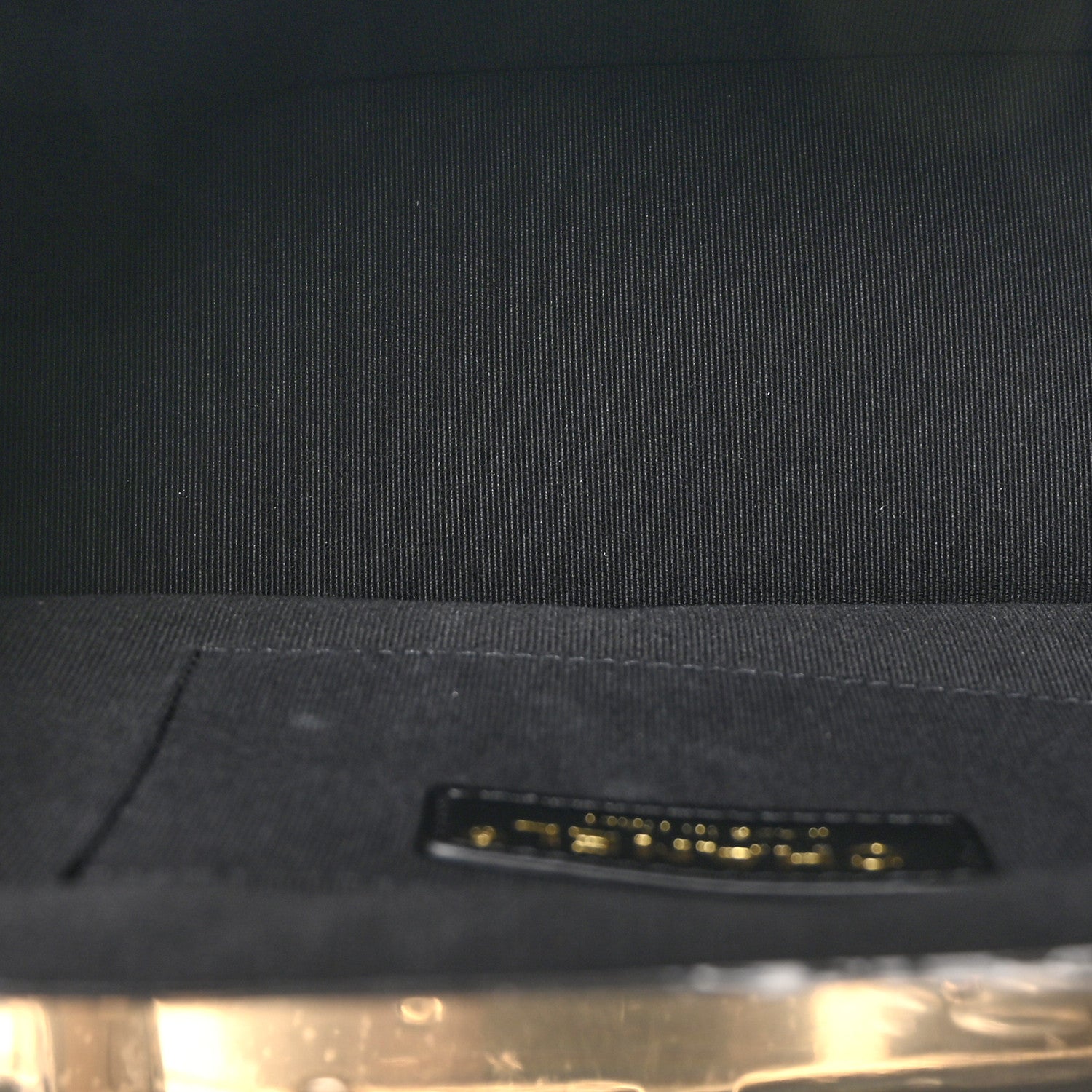 Chanel Lambskin Quilted CC Kisslock Clutch Black 5 of 11