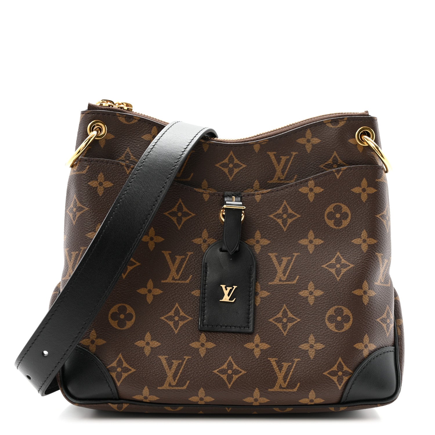 Louis Vuitton Monogram Odeon PM Black 1 of 13