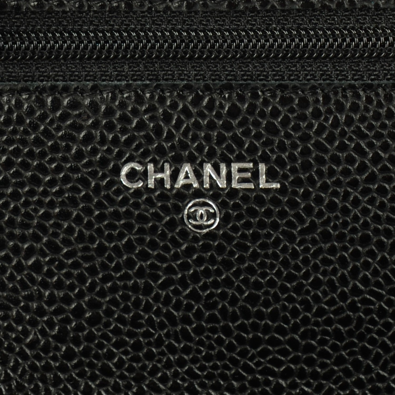 Chanel Caviar Quilted Wallet On Chain WOC Black 7 of 9