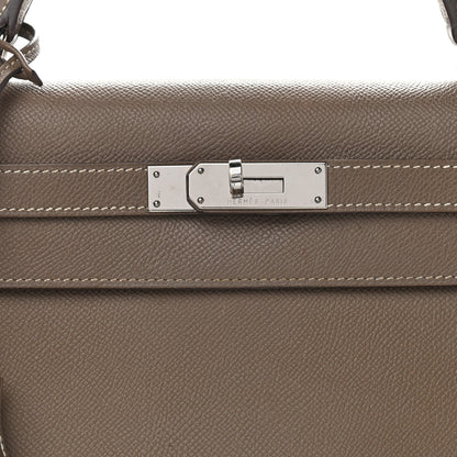 Hermes Epsom Kelly Sellier 32 Etoupe 8 of 15