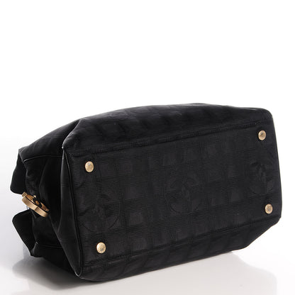 Chanel Nylon Travel Zip Tote Black 4 of 8