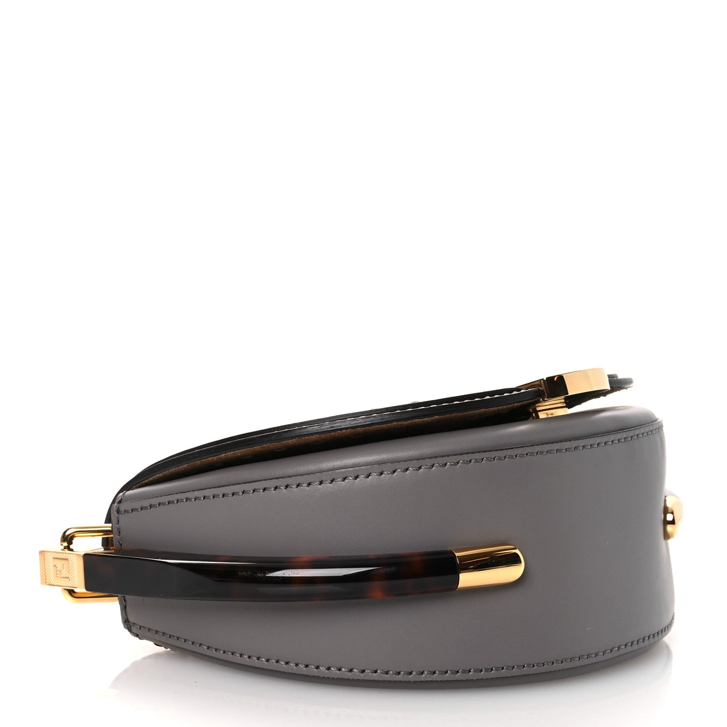 Vitello King Plexiglass Moonlight Shoulder Bag Moon