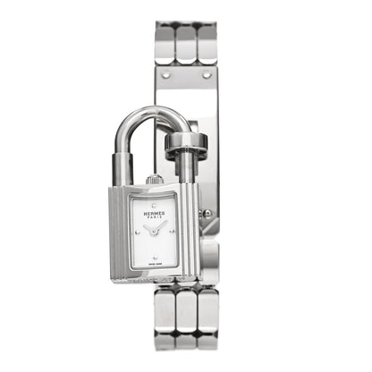 Hermes Stainless Steel 16mm Kelly Quartz Watch 1 of 5