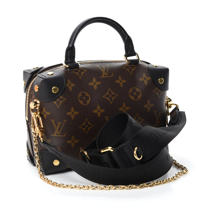 Louis Vuitton Monogram Petite Malle Souple Black 3 of 12