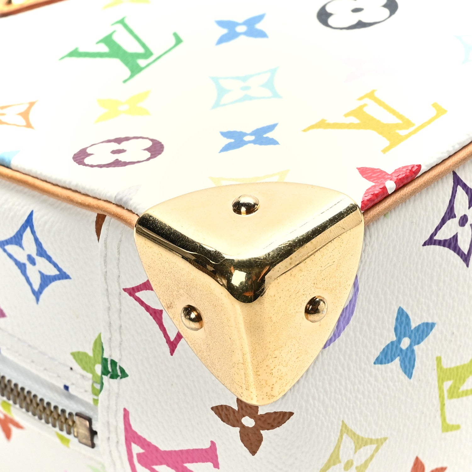 Louis Vuitton Monogram Multicolor Trouville White 9 of 10