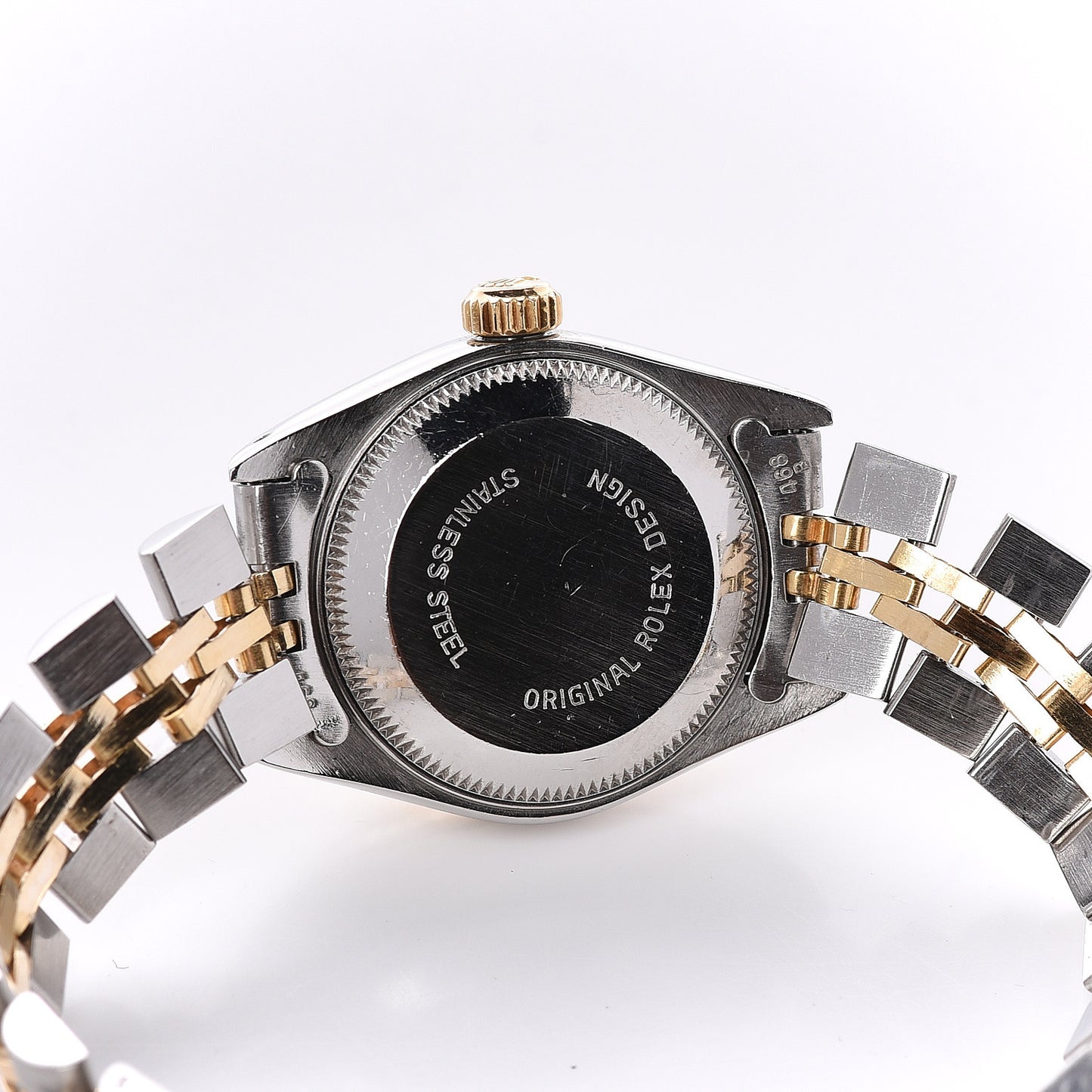 Stainless Steel 18K Yellow Gold 26mm Oyster Perpetual Datejust Watch Champagne 69173