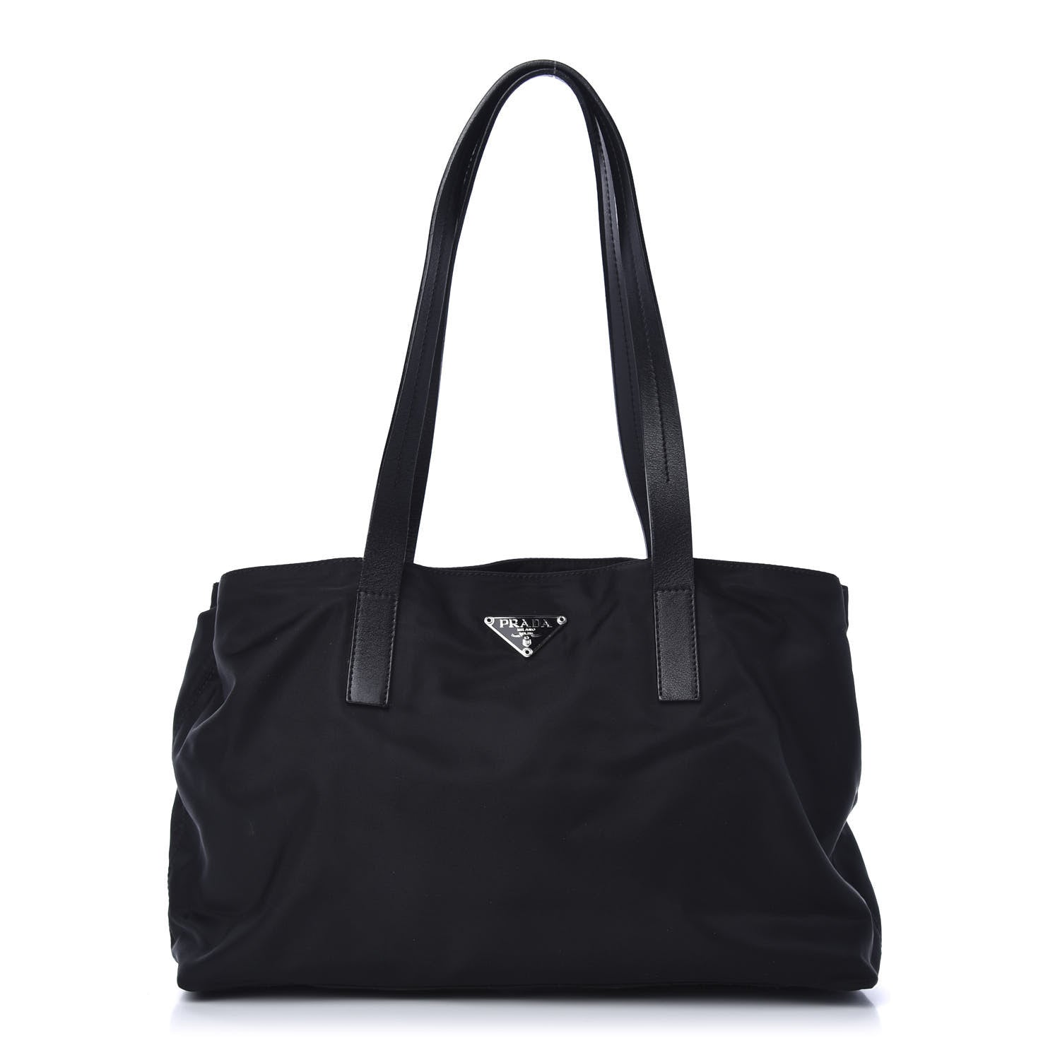 Prada Tessuto Nylon Tote Black 1 of 10