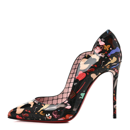 Christian Louboutin Patent Hot Chick 100 Pumps 37 Multicolor 1 of 8