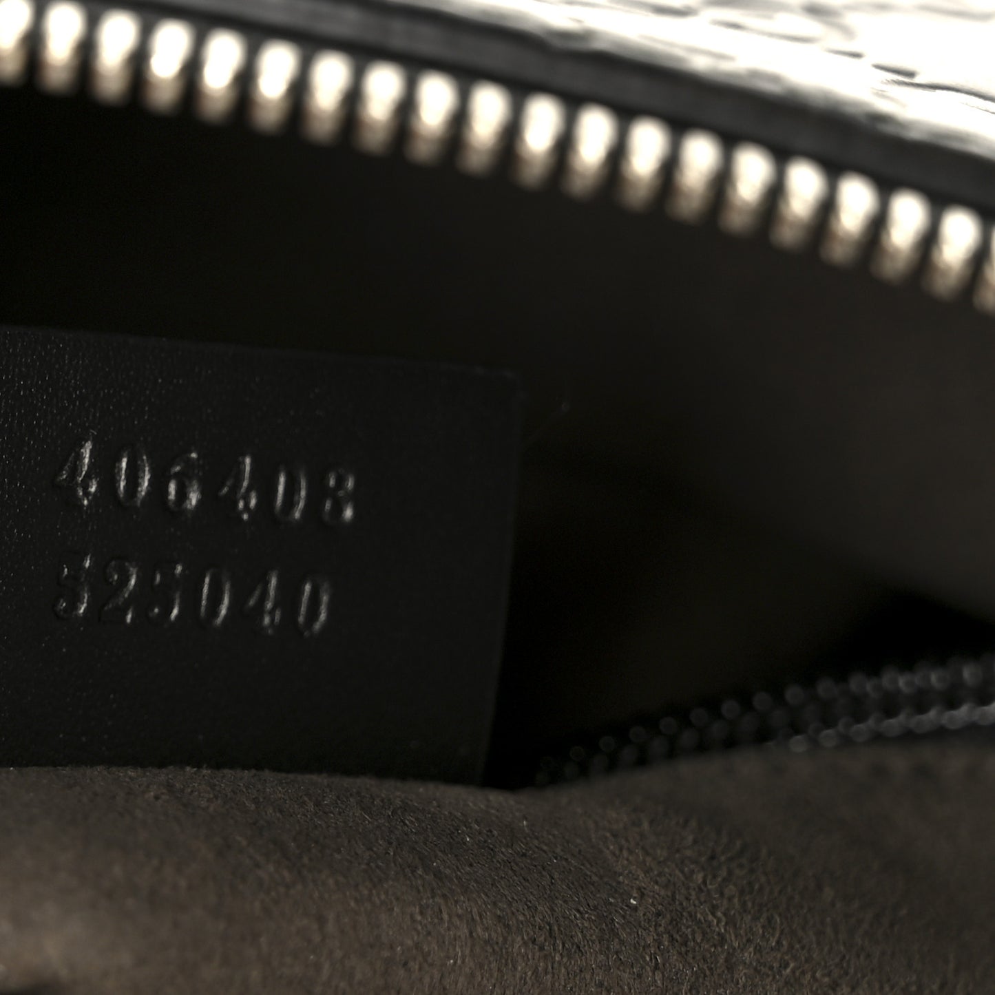 Guccissima Signature Medium Flat Messenger Bag Black