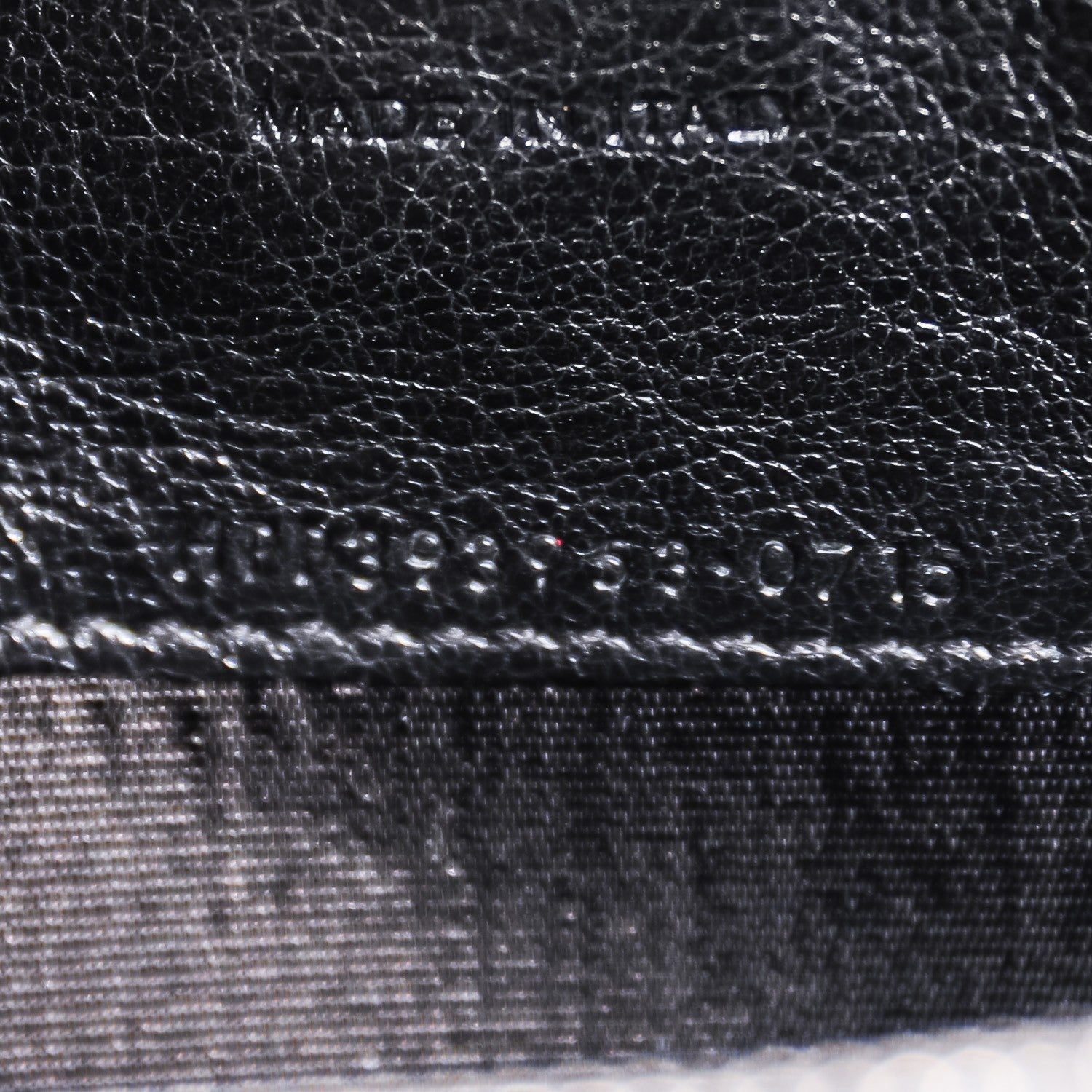 Saint Laurent Calfskin Matelasse Chevron Monogram Chain Wallet Black 7 of 8